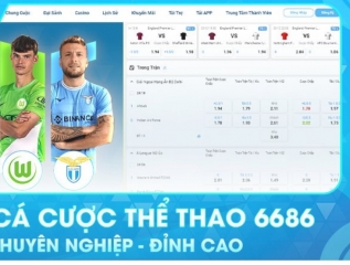 Cá cược thể thao trực tuyến không giới hạn trên 6686.marketing